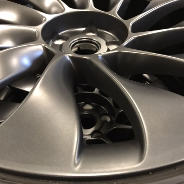 tesla matte charcoal