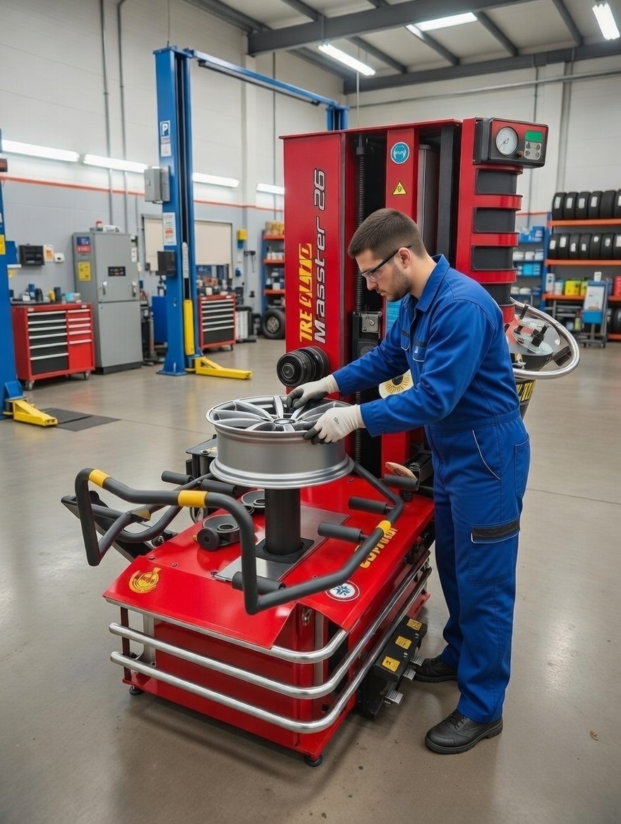 Corghi Artiglio Master 26 tire changer for safe wheel mounting – Twin Cities